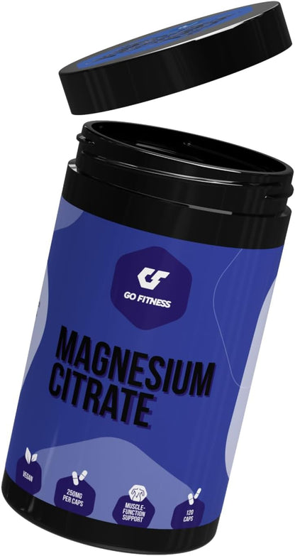 Go Fitness Nutrition Magnesium Citrate 120 Capsules