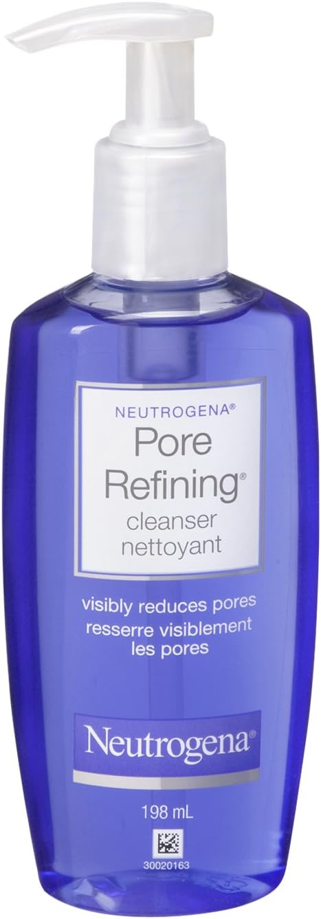 Neutrogena Face Wash, Pore Refining Facial Cleanser, 198 mL