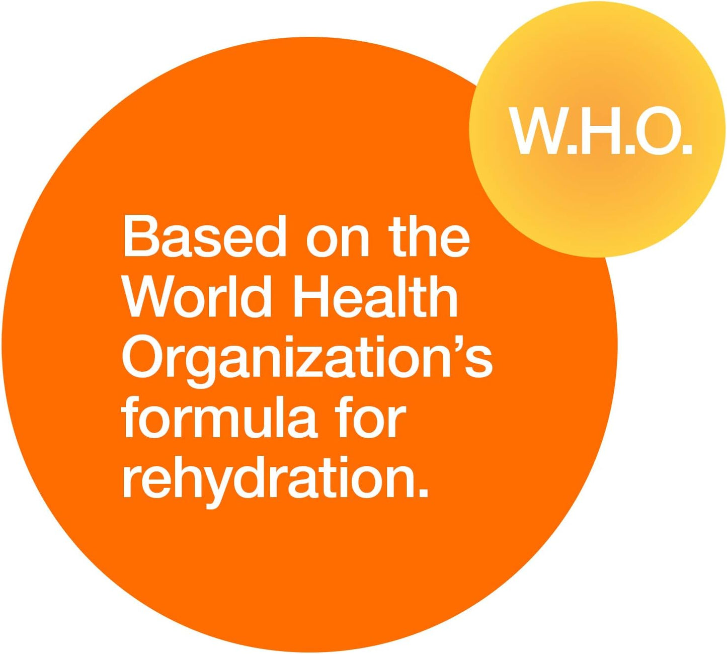 Hydralyte 电解质补水粉，橙色，10 片装