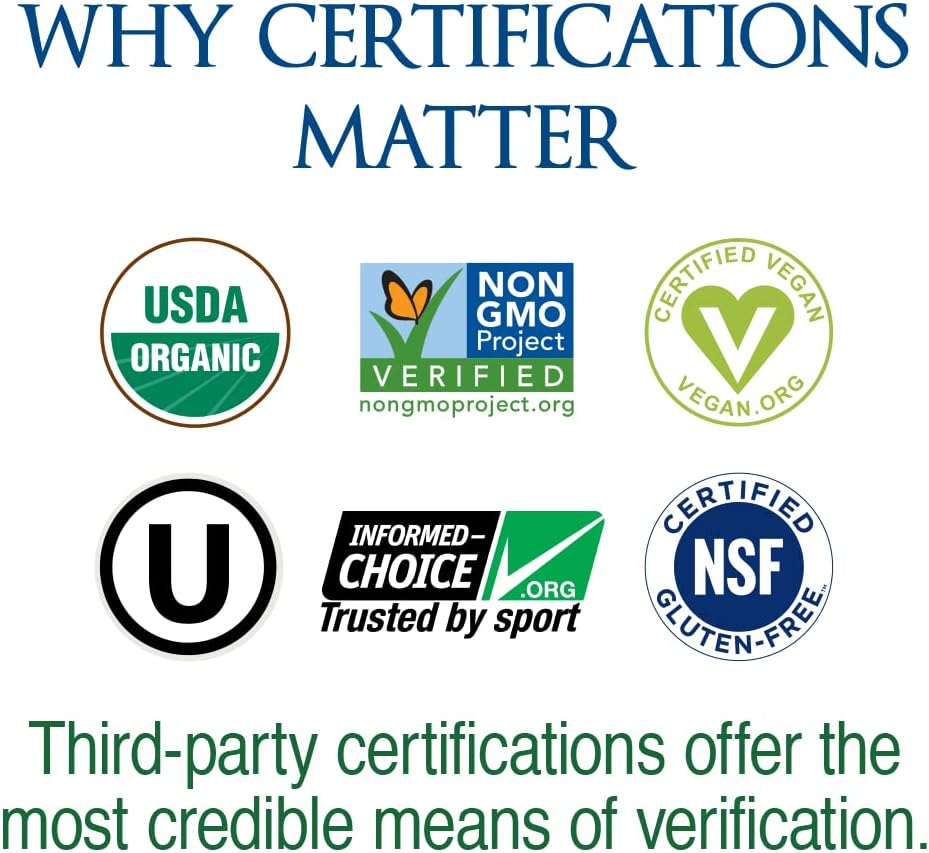 Garden of Life Raw Organic Protein, Vanilla, 624g. Packed with 22 Grams of Certified Organic Plant Protein & Raw Organic Protein, Unflavored, 568g