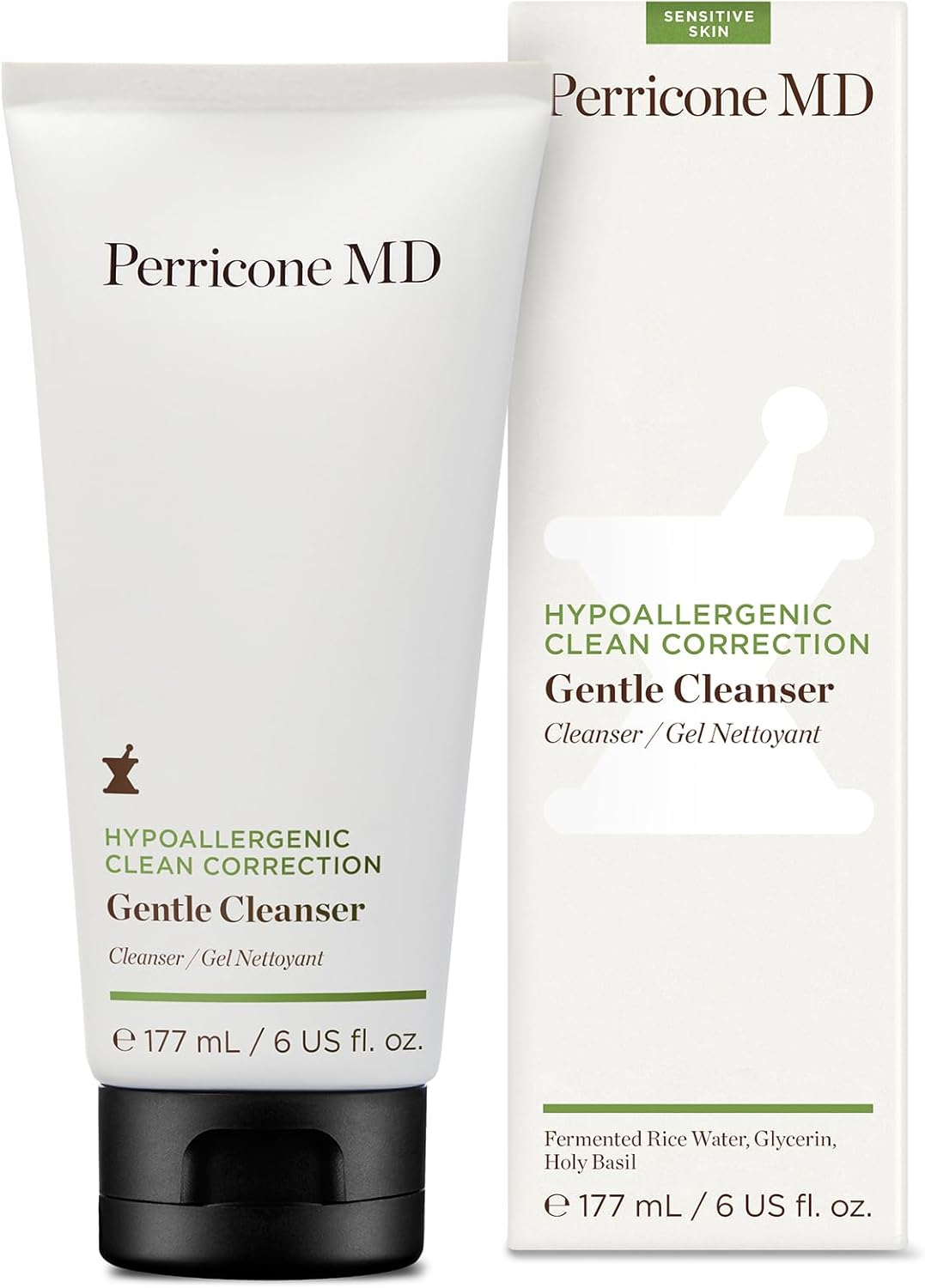 Hypoallergenic Clean Correction Gentle Cleanser by Perricone MD for Unisex - 6 oz Cleanser