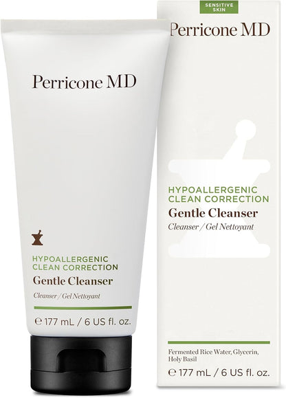 Hypoallergenic Clean Correction Gentle Cleanser by Perricone MD for Unisex - 6 oz Cleanser
