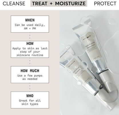 Naturium Multi-Peptide Moisturizer | Hydrating Face Cream, With Vitamin C & Panthenol | 1.7 FL OZ / 50 ml