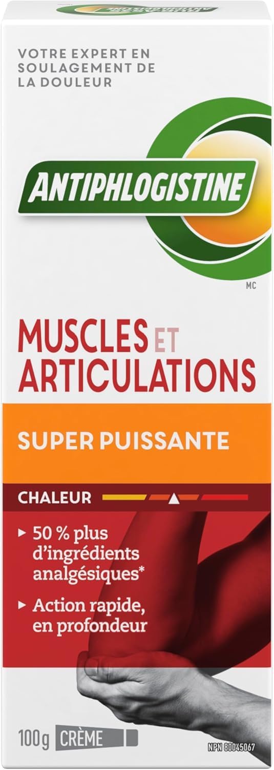 Rub-A535 Muscle & Joint Max Strength Pain Relief Cream - Made in Canada, Fast Acting Pain Relief, 100% More Pain Relieving Ingredients, Stainless and Greaseless, Works on Contact - 100g