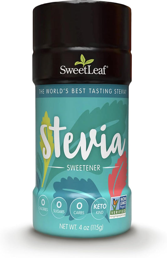 SweetLeaf Natural Stevia Sweetener Powder 4 ounce (716123125949)
