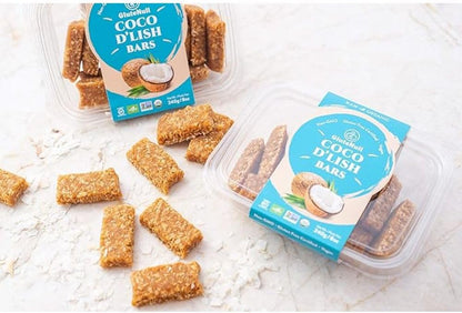 Glutenull Bakery Organic Coco D'Lish Bar - Raw, 240 Grams (Packaging may vary)