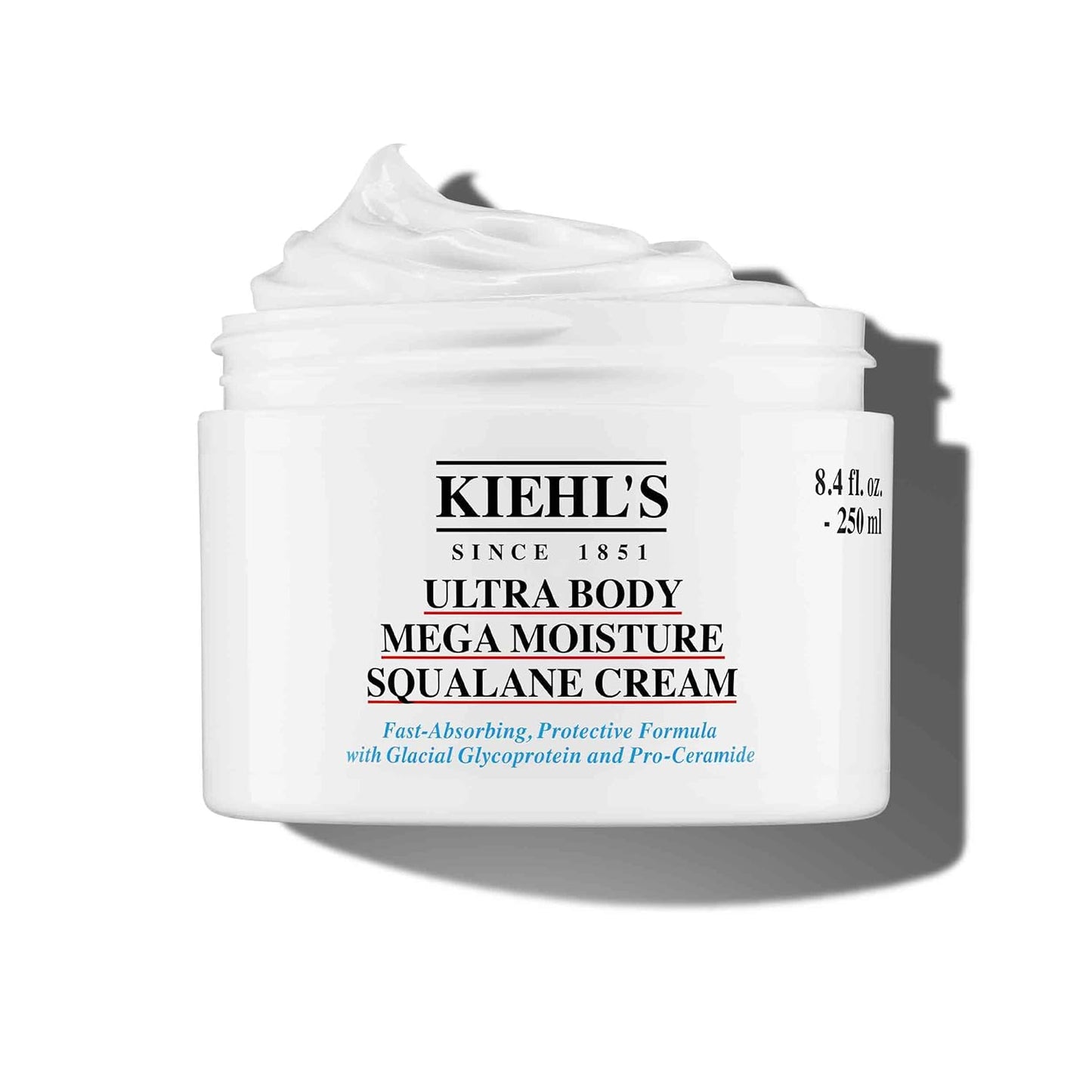 Kiehl's Ultra Body Barrier Repair Cream, Hydrating Body Lotion, Formulated for Sensitive Skin and Safe For Eczema- Fast Absorbing - 250ml