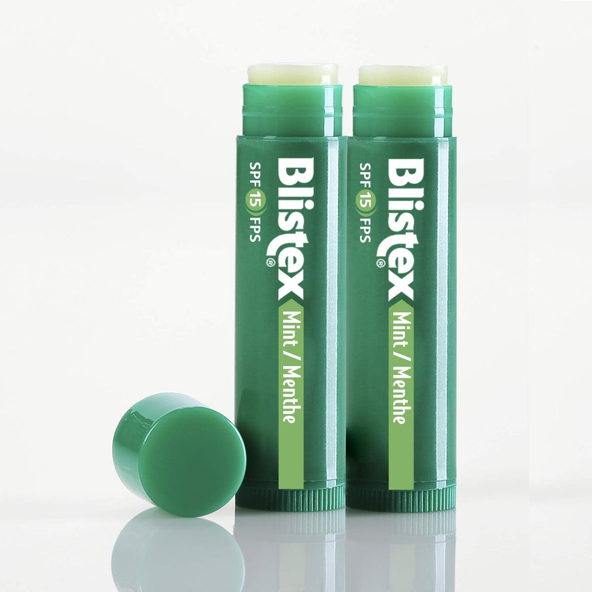 Blistex Regular Lip Balm Value Pack 3 count & Mint Lip Balm Twin Pack 2 count