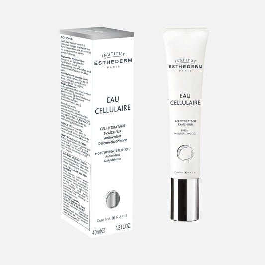 Institut Esthederm - Cellular Water Gel - Refreshing Hydrating Gel, Anti-Pollution, Moisturizing and Freshness Feelings, 40 mL.