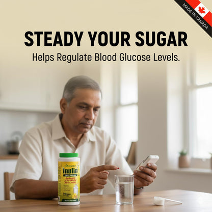 miNATURALS Pure Inulin Fiber Powder - Natural Prebiotic Dietary Fibre Supplement - Made from Organic Jerusalem Artichoke - (340g - 106 Doses)