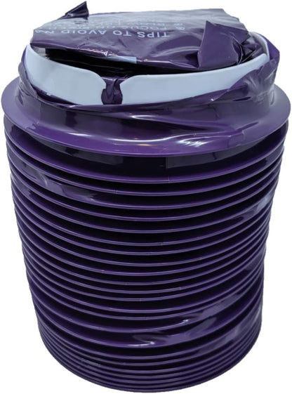 iSick 一次性呕吐袋 1000ml，24个装，深紫色，优质医用级，孕吐、儿童、出租车司机、汽车晕车，便携，不脏乱