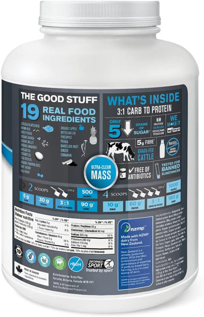 Progressive SPORT 真食物增肌粉 - 香草味