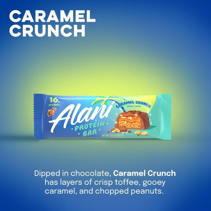 Alani Nu - Protein Bar Caramel Crunch 45g x 12