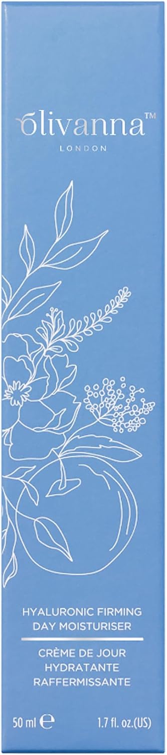 Olivanna Hyaluronic Firming Day Moisturiser - Hydrating Face Moisturizer for Restoring Elasticity and Boosting Hydration - 50 ml