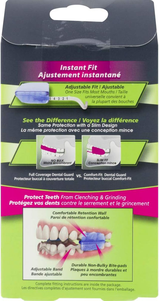 DenTek 舒适贴合牙齿保护器 - 2 件装 - 磨牙护齿器