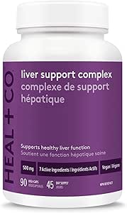HEAL + CO. 肝臟支持複合物 90 粒素食膠囊