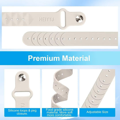 MEIYYJ Morning Sickness Relief Wristbands Motion Sickness Bands for Adults Sea Sickness Wristbands for Cruise Travel Nausea Relief of Headaches, Insomnia, Anxiety and Queasinesss-Star Light