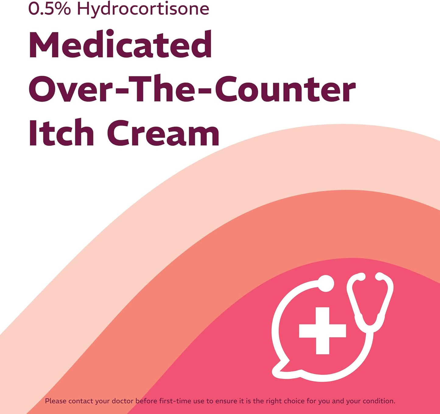 Cortate 氢化可的松乳膏，缓解皮肤刺激、瘙痒、干燥、脱屑和发红，15 克