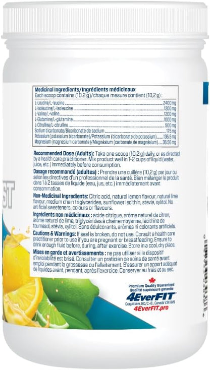 4EverFit BCAA Blast - 高級電解質基質 - 柑橘解渴劑 315克