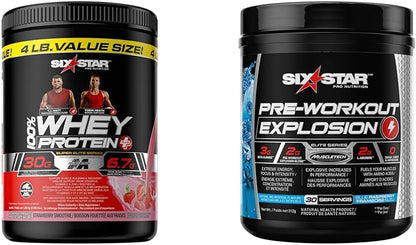 Six Star 乳清蛋白粉 + 一水肌酸 | 男女適用運動前粉