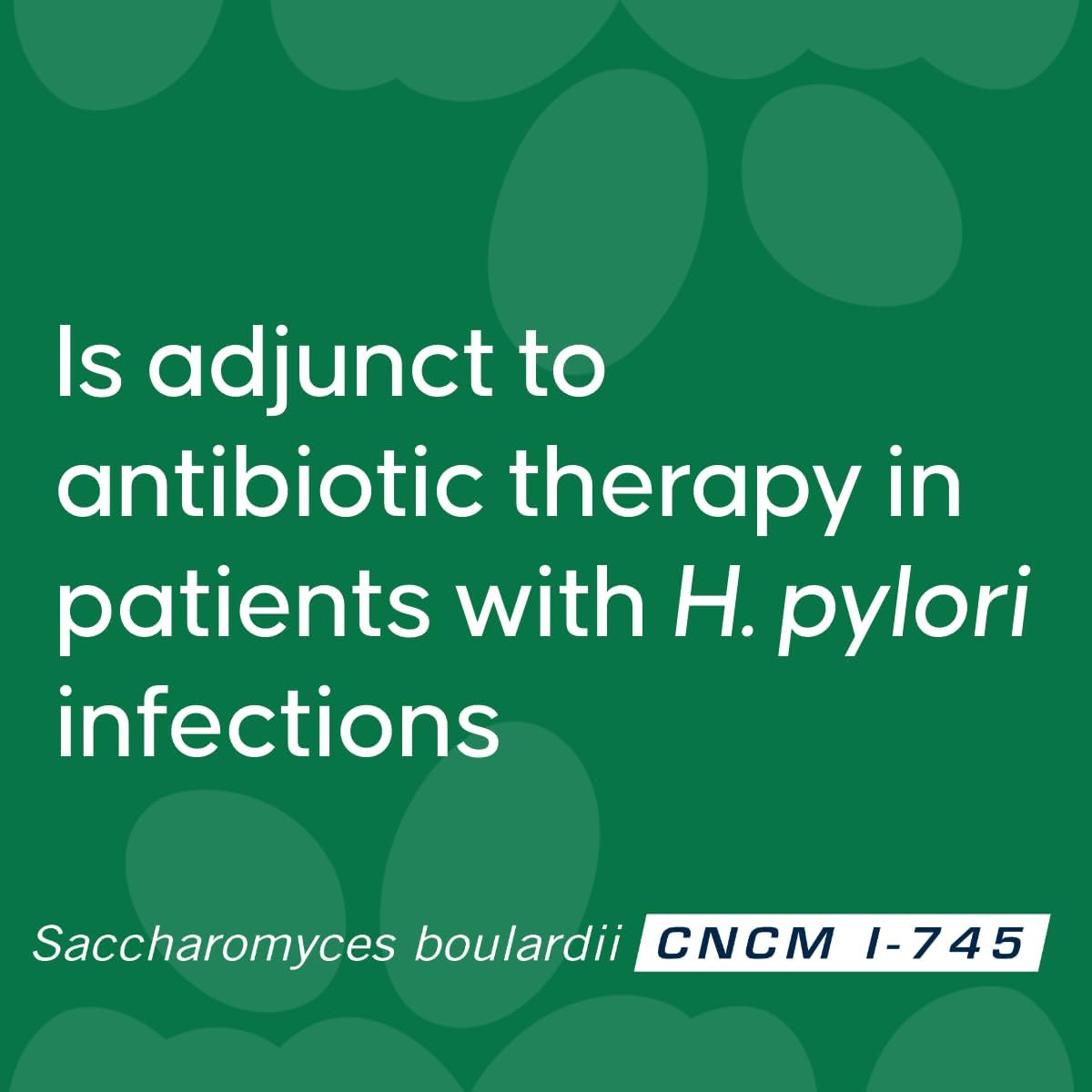 Florastor 強效益生菌 - 布拉酵母菌 CNCM I-745 - 每日多效合一益生菌 - 支持腸道健康和免疫系統 - 抗生素相關性腹瀉 - 成人適用 - 30 支