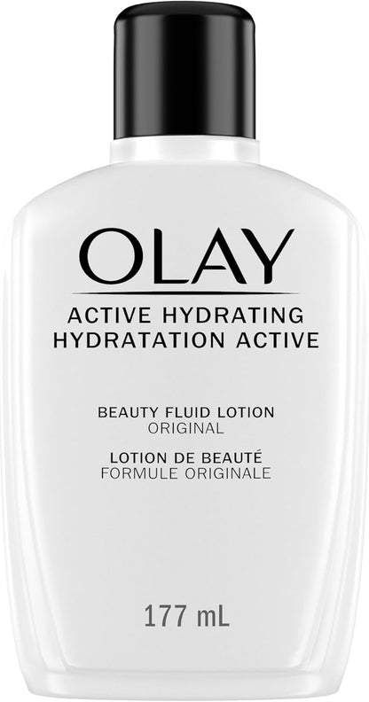 Olay Active Hydrating Beauty Moisturizing Lotion, 177 mL