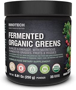 Innotech Nutrition 發酵有機蔬菜，莓果味 - 250 克