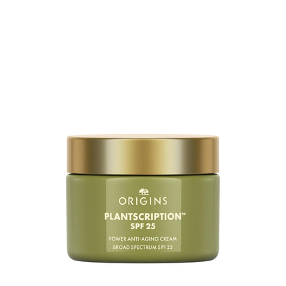 Origins Plantscription SPF 25 Power Anti-Aging Cream | Visibly Reduces Fine Lines | With Peptides & Hyaluronic Acid, 50 ml