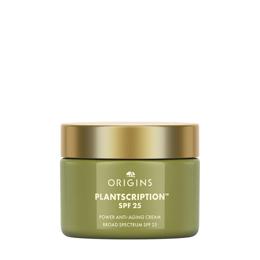 Origins Plantscription SPF 25 Power Anti-Aging Cream | Visibly Reduces Fine Lines | With Peptides & Hyaluronic Acid, 50 ml