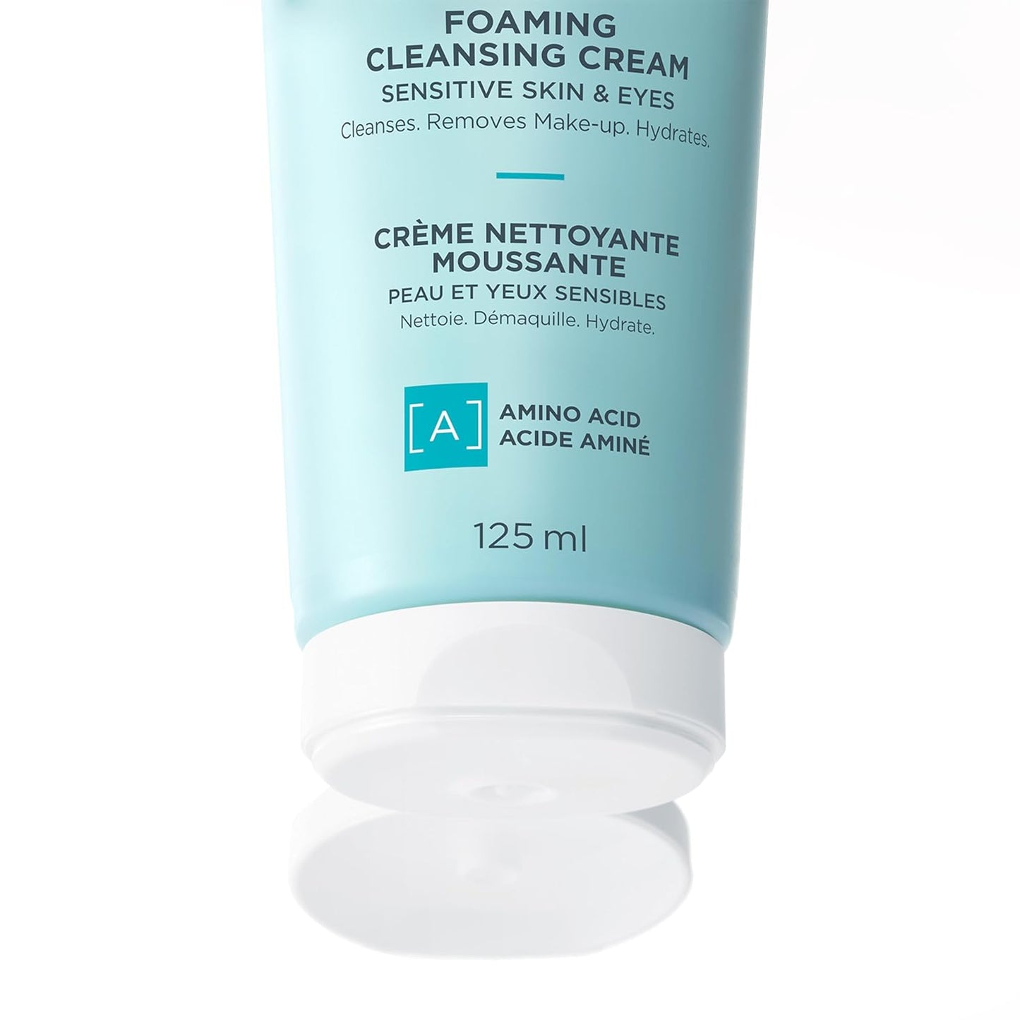 Vichy Foaming Face Cleanser, Pureté Thermale Hydrating Foaming Cream Face Wash & Makeup Remover for Normal Skin, with Vitmain B5, Hypoallergenic, Paraben-Free, 125mL