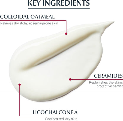 优色林湿疹舒缓保湿身体乳霜双包装，适用于易患湿疹的皮肤 | 面部和身体乳霜，2x226克 | 湿疹乳霜 | 适用于婴儿和儿童 | 不含类固醇 | 无香精乳霜 | 胶体燕麦乳霜 | 神经酰胺乳霜 | 皮肤科医生推荐品牌 | 加拿大湿疹协会认可