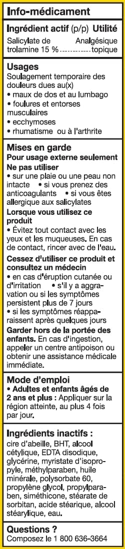 Aspercreme 强效型，106 克，缓解关节炎疼痛，无异味，易于打开，无刺激或灼烧感，不油腻，适用于缓解背痛和肌肉拉伤相关疼痛