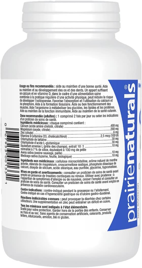 Prairie Naturals 鈣鎂力量 2:1-180 片