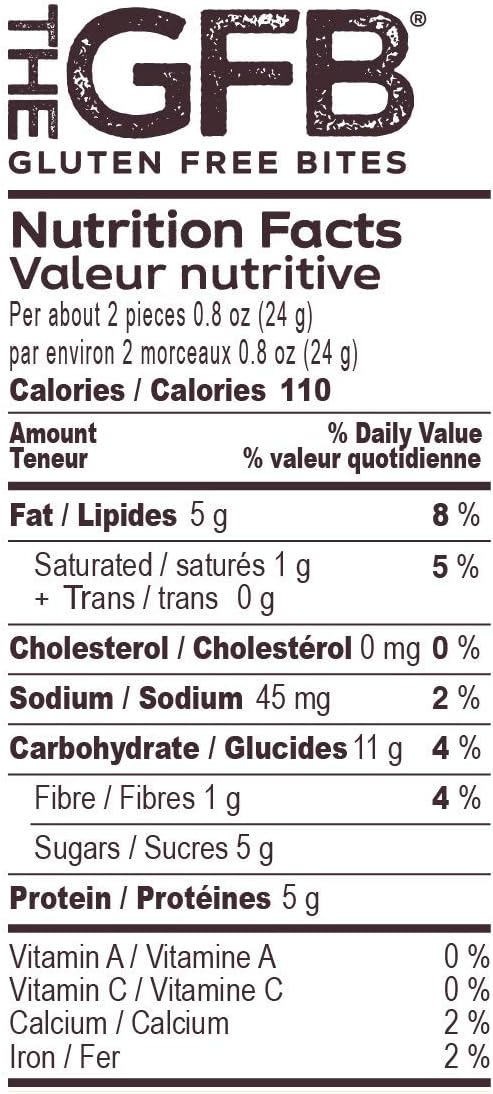 無麩質棒 GFB 蛋白質塊，無麩質，非基因，花生醬，113 克