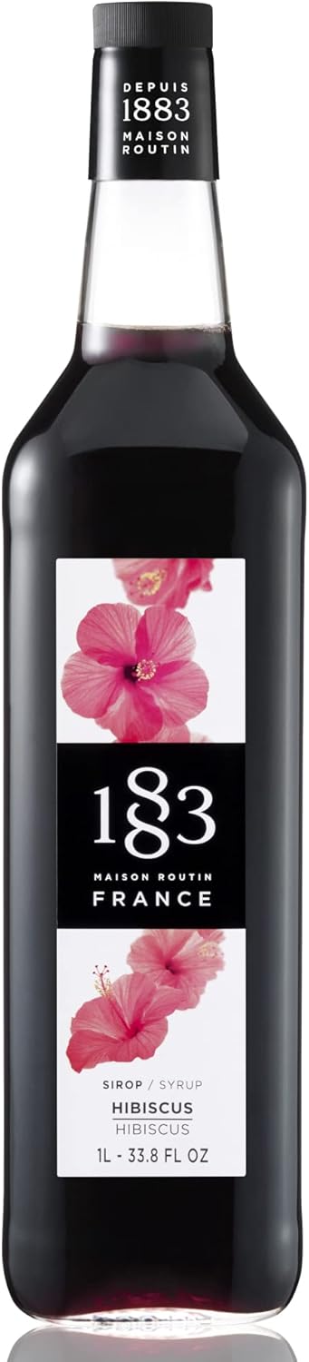 Maison Routin 1883 芙蓉糖浆 1L 玻璃瓶