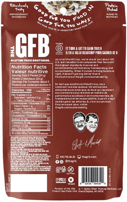 無麩質黑巧克力椰子塊，113克