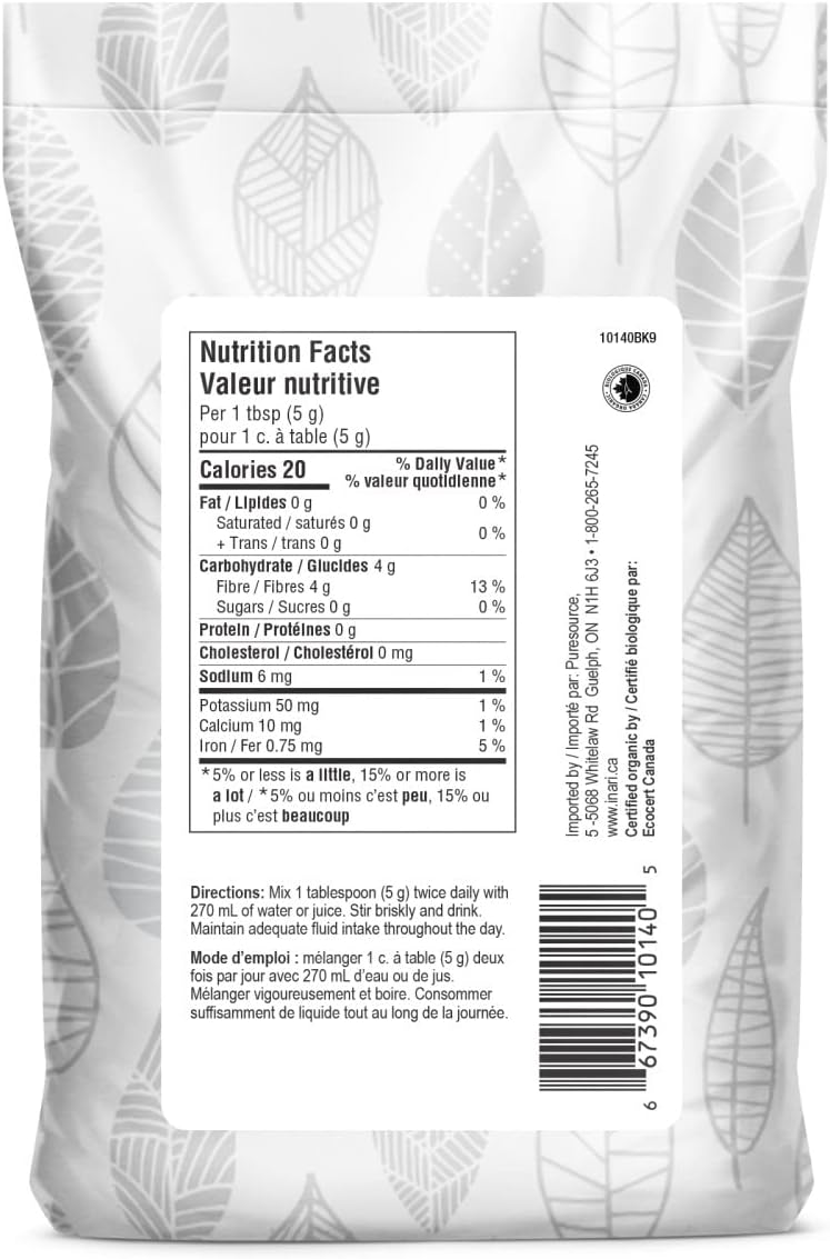 Inari 有机洋车前子壳 250克