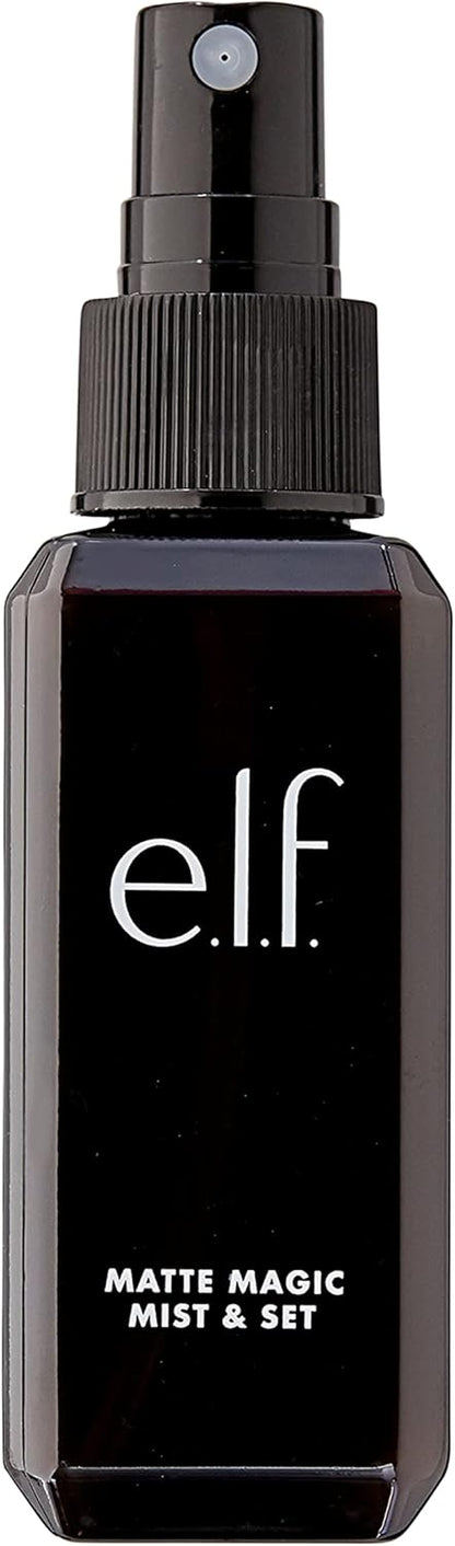 e.l.f. Monochromatic Multi Stick, Luxuriously Creamy & Blendable Color, For Eyes, Lips & Cheeks & Matte Magic Mist & Set - Small, Lightweight, Long Lasting, Mattifying, Revitalizes