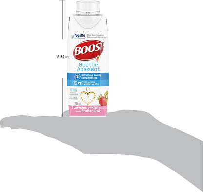 增强水果味饮料橙子和舒缓草莓猕猴桃营养饮料（237毫升，每瓶24支）