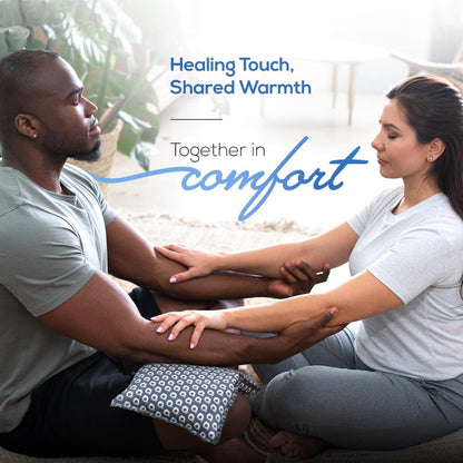 原装魔法袋签名版热敷袋，冷热疗法，缓解胃痛和腰痛，无线冷热敷袋，30.5 x 23 厘米（12 英寸 x 9 英寸）