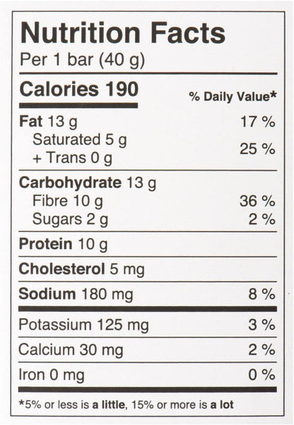 Nutribar Good Keto Bars, Salted Caramel, High Protein, Low Sugar, High Fibre, Keto Friendly, Made in Canada, 4-count