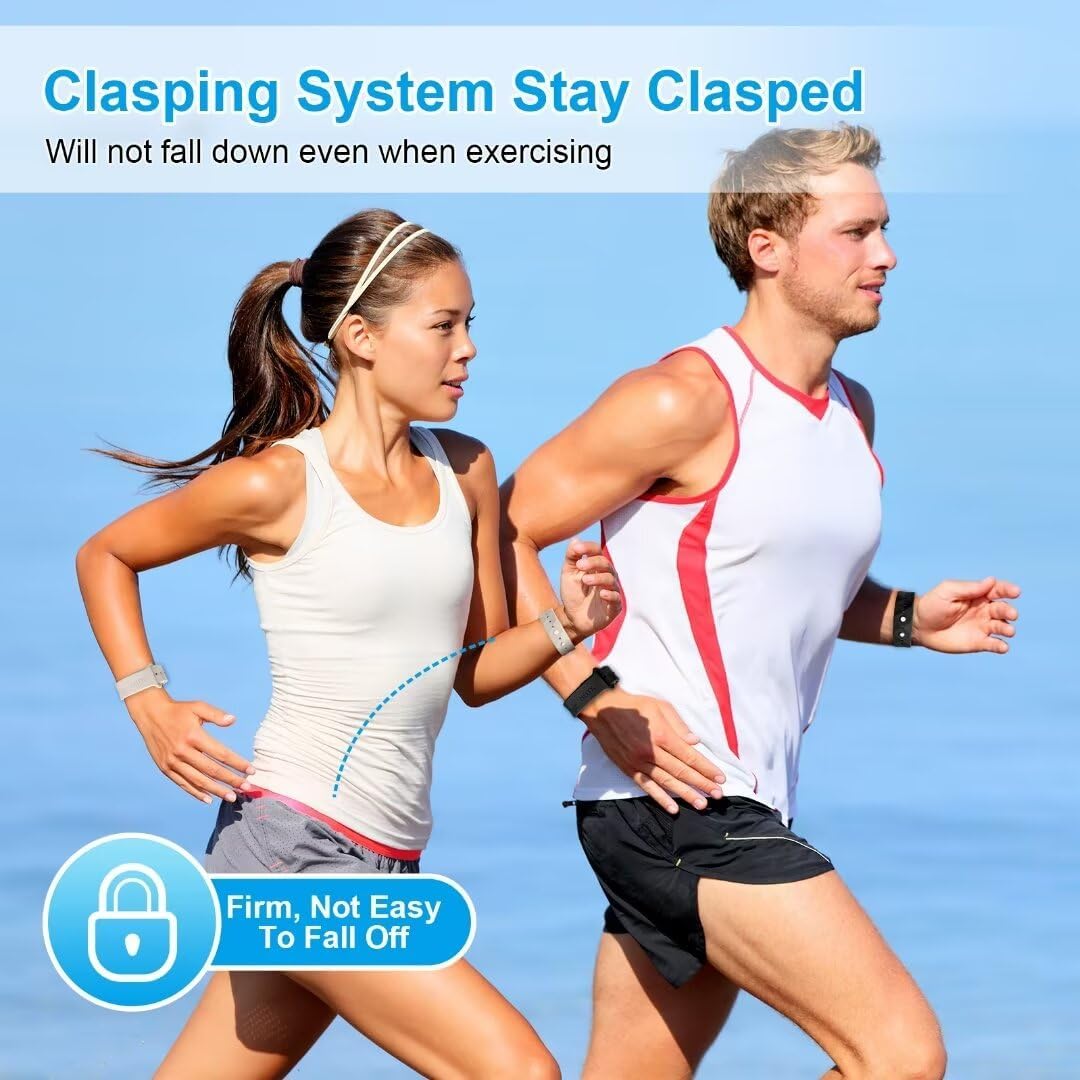 MEIYYJ Morning Sickness Relief Wristbands Motion Sickness Bands for Adults Sea Sickness Wristbands for Cruise Travel Nausea Relief of Headaches, Insomnia, Anxiety and Queasinesss-Star Light