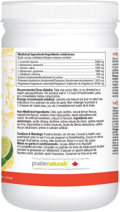 Prairie Naturals BCAA Fuel PH 平衡檸檬青檸粉，315 克