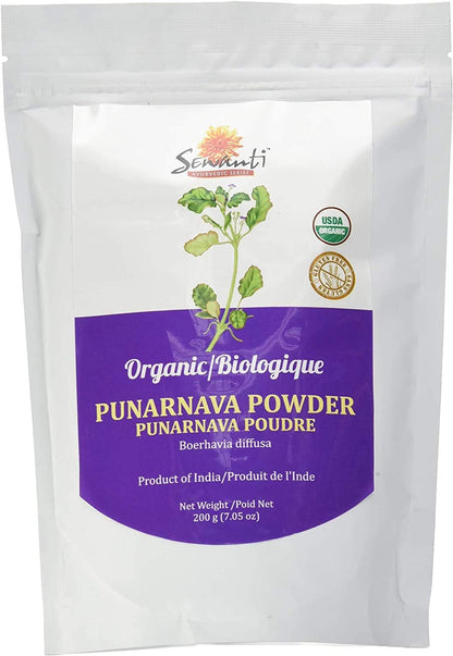 Sewanti 有機 Punarnava 粉末 (npn)：80093755 200 克