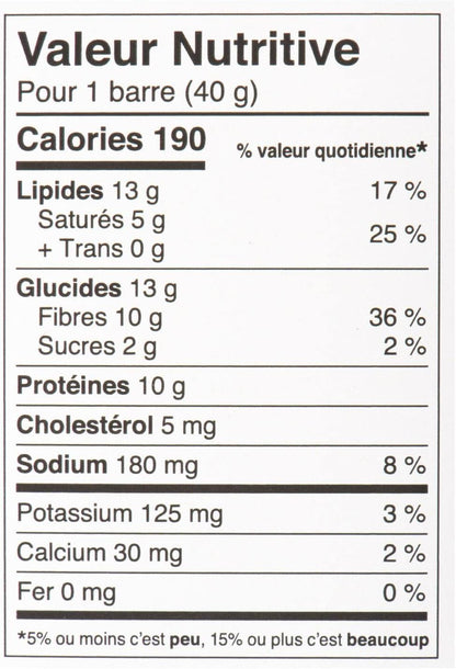 Nutribar Good Keto Bars, Salted Caramel, High Protein, Low Sugar, High Fibre, Keto Friendly, Made in Canada, 4-count