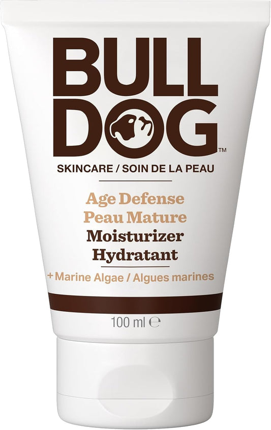 Bulldog Skincare 男士抗衰老保湿霜，滋养乳液 100 毫升