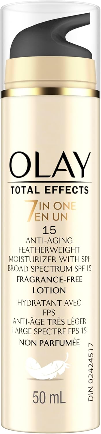Olay Total Effects Fragrance Free Featherweight Face Moisturizer With SPF 15, 50 mL