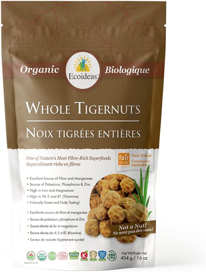 Ecoideas 有机整粒虎坚果 454 克