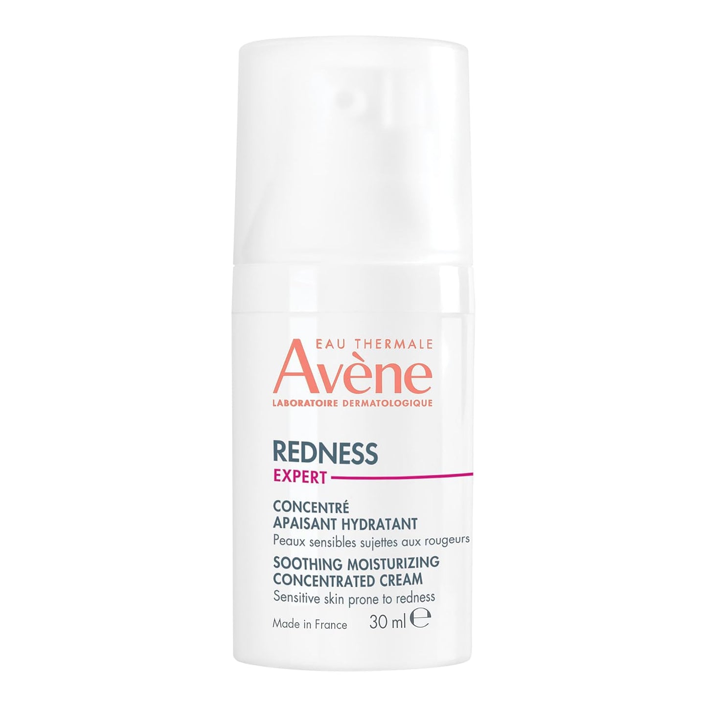 Eau Thermale Avène Redness Expert Soothing Moisturizing Concentrated Cream, Facial Redness Relief Cream - Skin Soothing and Moisturizing - Face Cream for Sensitive Skin, 30ml