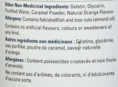OmegEssential + 維生素 D 成人魚油補充劑 - 1,000 EPA + 550 DHA，120 粒軟膠囊 | 全天然、冷水、野生捕撈